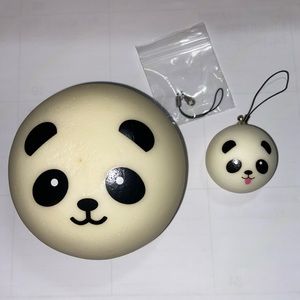 Panda bun squishy